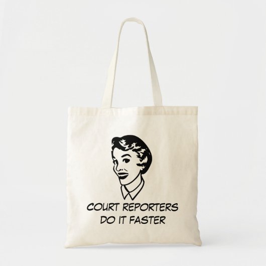 Retro Court Reporting Tas (Voorkant)