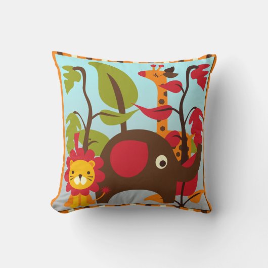 Rétro coussin de safari (Recto)