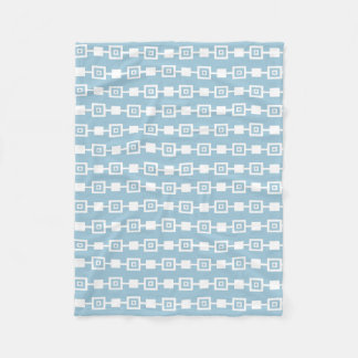 Rétro couverture carrée blanche faite sur commande