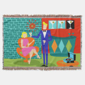 Rétro couverture de jet de couples de Martini (Devant)