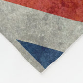 Rétro couverture d'ouatine de drapeau britannique (Coin)