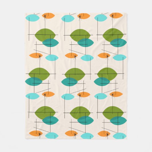 Rétro couverture mobile atomique d'ouatine de (Devant)