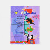 Rétro couverture tropicale d'ouatine de fête de (Devant)