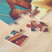 Retro Cowgirls Pin-ups Legpuzzel (Zijkant)