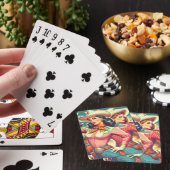 Retro Cowgirls Pin-ups Pokerkaarten (Insitu)