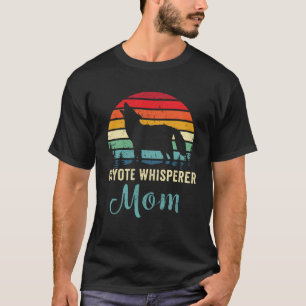 Retro Coyote Jacht Moeder Mama Schattig Yote H T-shirt