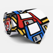 rétro cravate à disque souple de geek (Roulé)