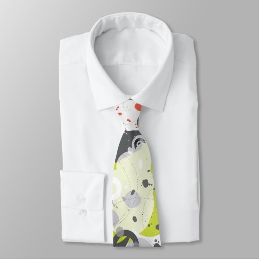 Rétro cravate abstraite moderne de truc (Attaché)
