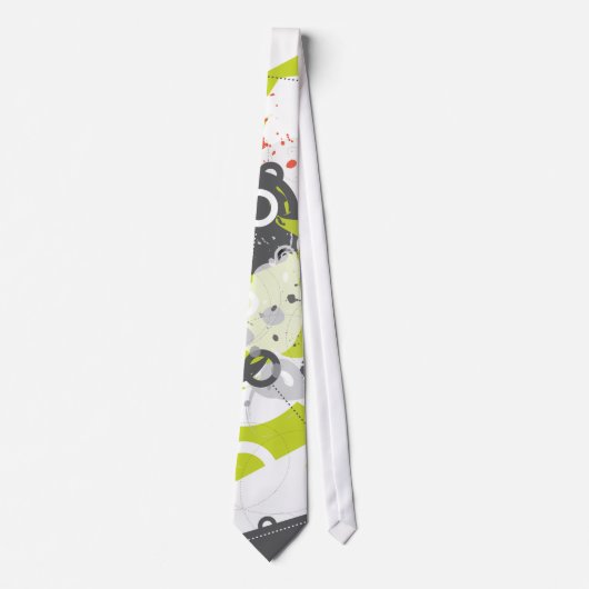 Rétro cravate abstraite moderne de truc (Devant)