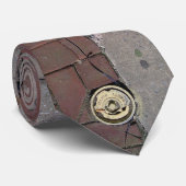 Rétro cravate de musique des années 90. Roche, (Roulé)