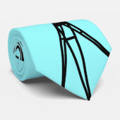 Rétro cravate de silhouette d'appareil-photo de (Roulé)