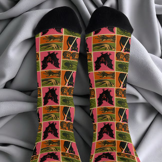 Retro Creeps Sokken