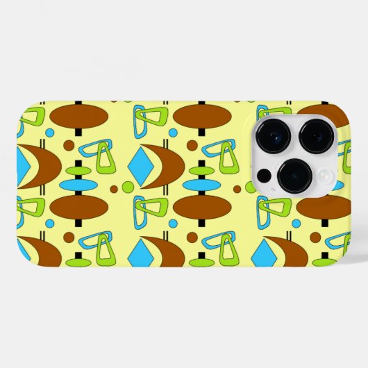 Retro Crescent Totem-vormen Case-Mate iPhone Case (Achterkant (horizontaal))