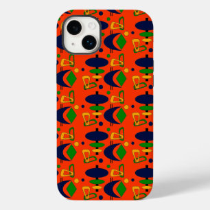 Retro Crescent Totem-vormen Case-Mate iPhone 14 Plus Hoesje