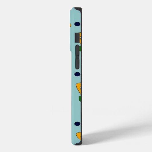 Retro Crescent Totem-vormen Case-Mate iPhone Case (Achterkant / Links)