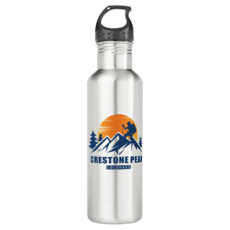 Retro Crestone Peak Hike T-shirt Waterfles