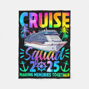 Retro Cruise Squad 2025 Herinneringen Maken Samen Fleece Deken