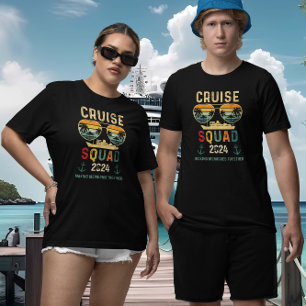 Retro Cruise Squad Familie Groep Maakt Herinnering T-shirt