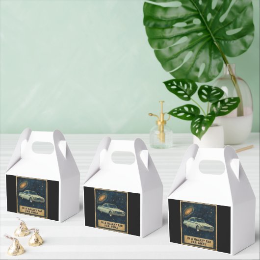 Retro Cruiser in Deep Space  Bedankdoosjes (Meervoudige)