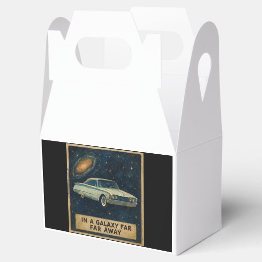 Retro Cruiser in Deep Space Bedankdoosjes (Geopend)