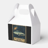 Retro Cruiser in Deep Space  Bedankdoosjes (Voorkant Zijde)