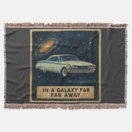 Retro Cruiser in Deep Space  Deken (Voorkant)