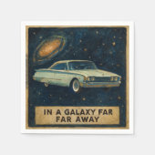 Retro Cruiser in Deep Space  Servet (Voorkant)