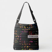 Retro Cute Animals Patroon Crossbody Tas (Voorkant)