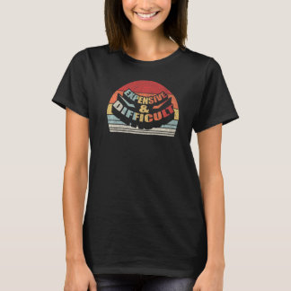 Retro Cute duur en moeilijk 4 T-shirt