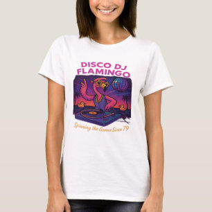 Retro Cyberpunk Giraffe – Neon Street Samurai Vibe T-shirt