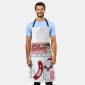 Retro Daddio Apron Schort (Gedragen)