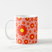 Retro Daisies Coffee-Mok Koffiemok (Links)