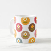 Retro Daisy Ado Fille café Mug (Devant gauche)