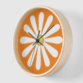 Retro daisy oranje (Hoek)