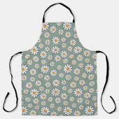 Retro Daisy Print Schort (Voorkant)