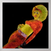 RETRO DANCER POSTER (Voorkant)