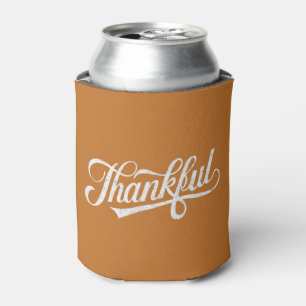 Retro Dankbare Thanksgiving Herfst Cadeau Blikjeskoeler