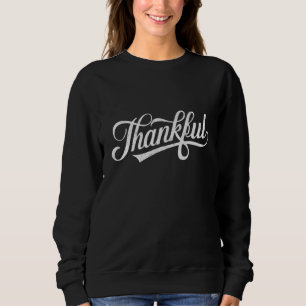 Retro Dankbare Thanksgiving Herfst Cadeau Trui