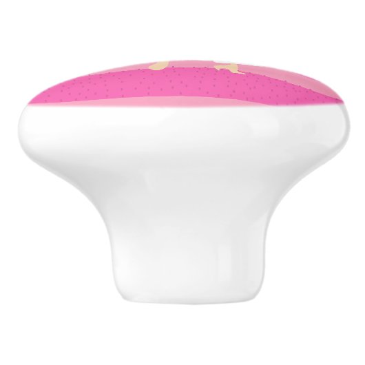 Rétro dans le bouton rose (Côté)