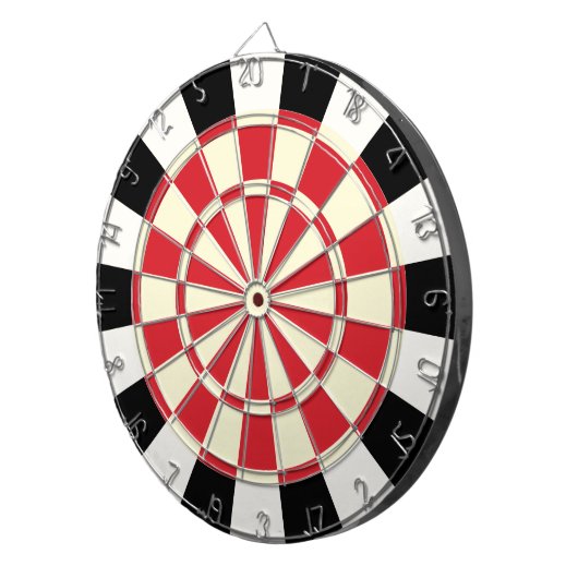 Retro Dartbord (Voorkant Rechts)