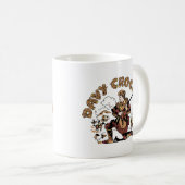 Retro Davy Crockett Mug (Devant droit)
