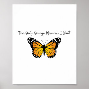 Retro de enige Oranje monarch die ik tegen autorit Poster