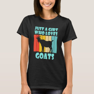 Retro De Geitengeiten Dierlijke Boerderijen T-shirt