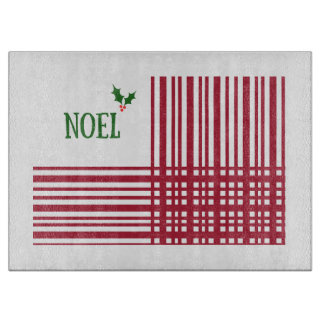 Retro de Streep van de Plaid van de Hulst van Noel Snijplank