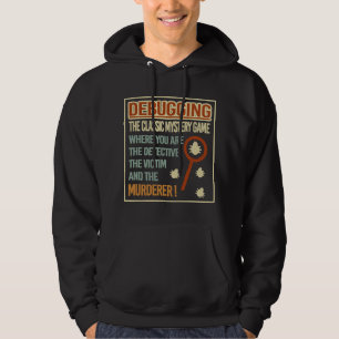 retro debugging Computerwetenschap programmeurs co Hoodie