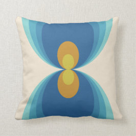 Retro decoratieve kussen, stijl van 70 en 60 jaar kussen