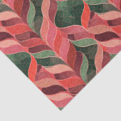 Retro decorative 70s stijl 60s tissuepapier (Detail)