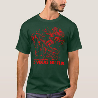 Retro Defunct 80s Las Vegas Ski Club T-shirt