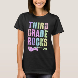 Retro DERDE GRADE ROCKS Docent Rockstar Vibes 3rd T-shirt