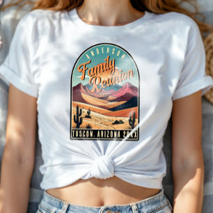 Retro Desert Familie Reünie ID1134 T-shirt